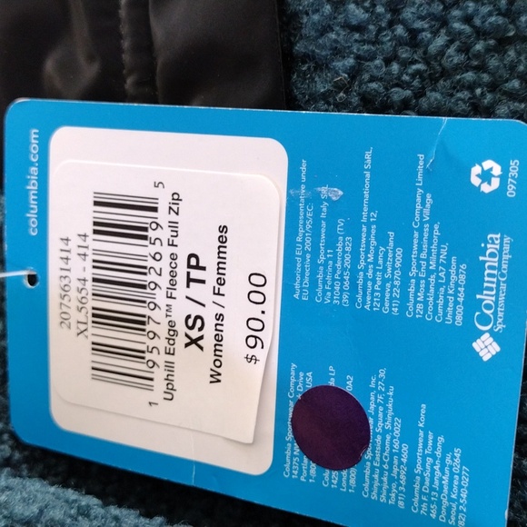 Columbia fleece jacket. - Picture 6 of 10